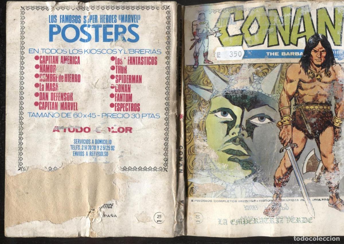 C&oacute;mics: Vertice tapa carton: Conan numero 8: La emperatriz verde - NULL - Foto 1