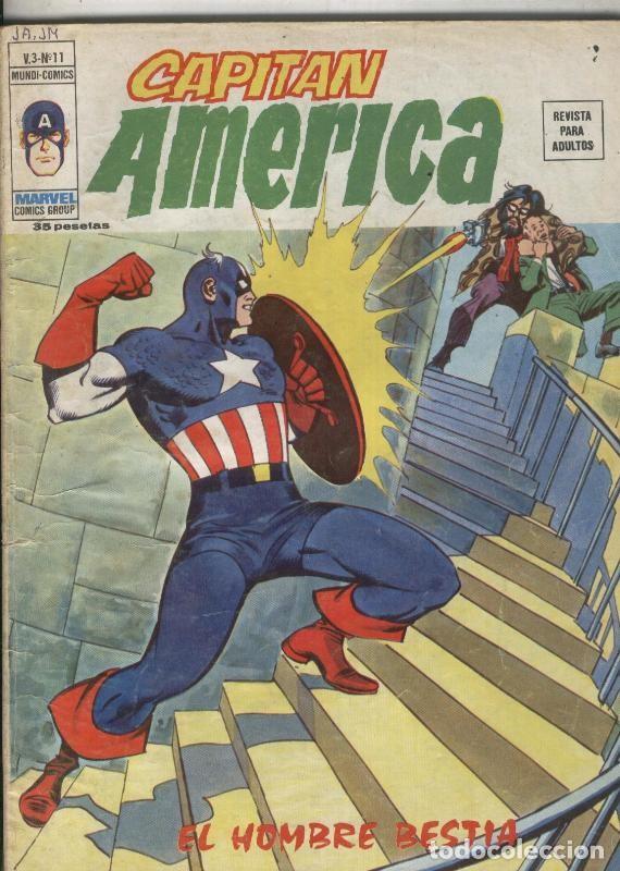 C&oacute;mics: Capitan America volumen 3 numero 11 - Varios - Foto 1