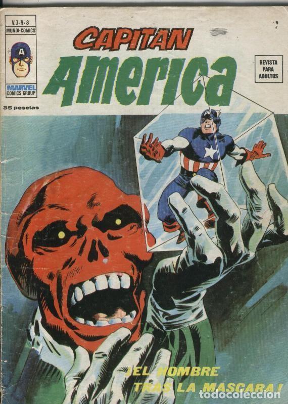 C&oacute;mics: Capitan America volumen 3 numero 08 - Varios - Foto 1