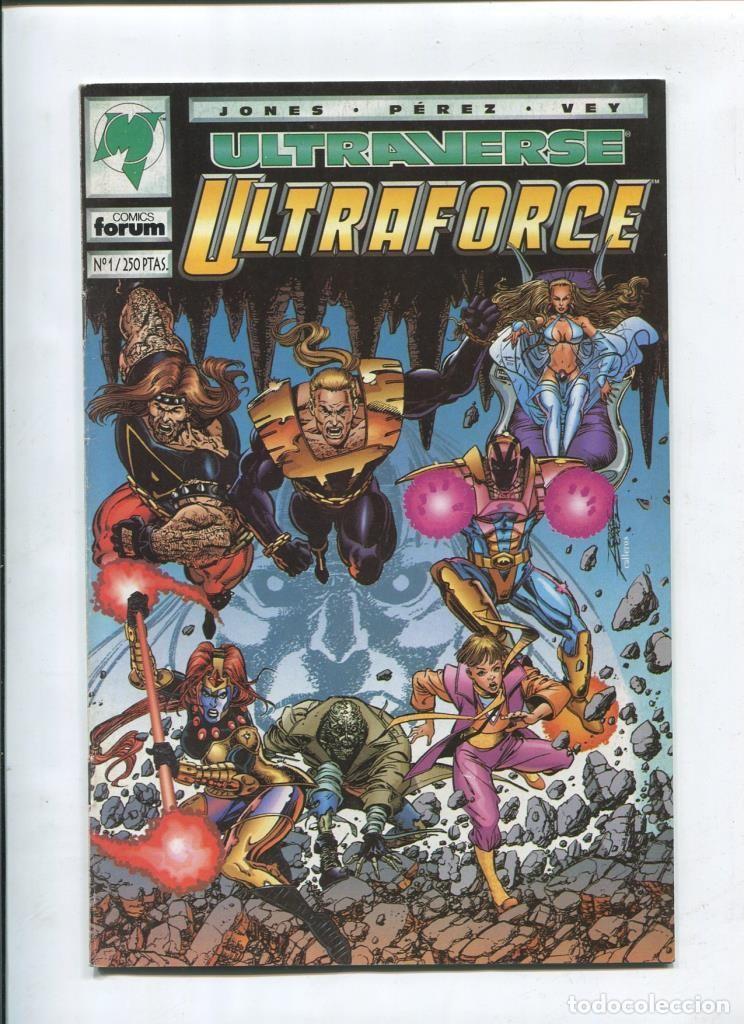 Comics: Ultraverse: UltraForce numero 1: Que la fuerza os acompa&ntilde;e - Varios