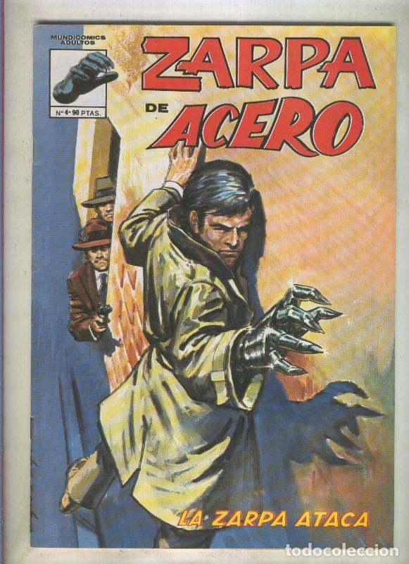 C&oacute;mics: Zarpa de Acero de Mundicomics numero 4: La Zarpa ataca (numerado 2 en trasera) - Jesus Blasco