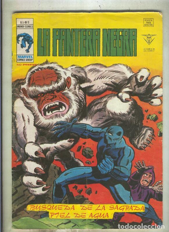 C&oacute;mics: La Pantera Negra numero 3 (numerado 2 en trasera) - Jack Kirby - Foto 1