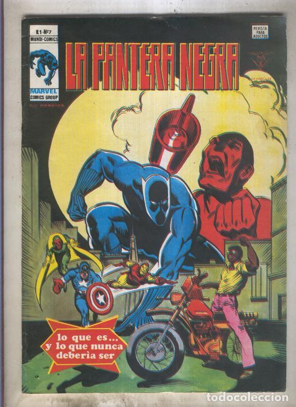 C&oacute;mics: La Pantera Negra numero 7 (numerado 1 en trasera) - Jack Kirby - Foto 1