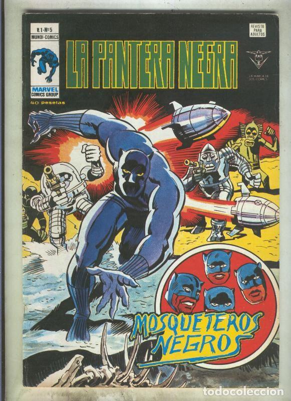 C&oacute;mics: La Pantera Negra numero 5 (numerado 2 en trasera) - Jack Kirby - Foto 1