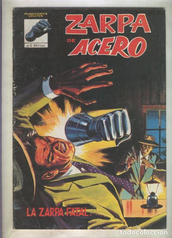C&oacute;mics: Zarpa de Acero de Mundicomics numero 2: La Zarpa fatal (numerado 2 en trasera) - Jesus Blasco
