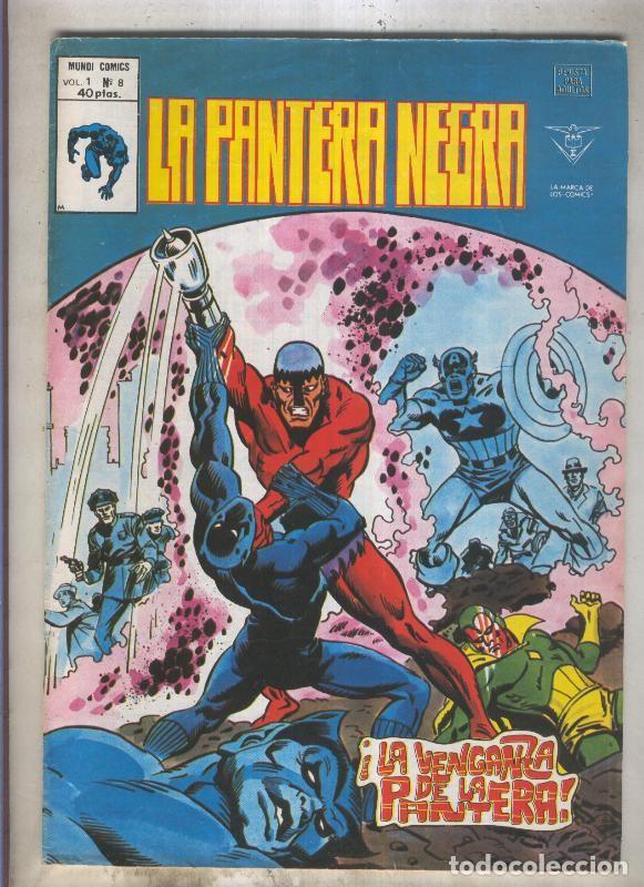 C&oacute;mics: La Pantera Negra numero 8 (numerado 1 en trasera) - Jack Kirby - Foto 1