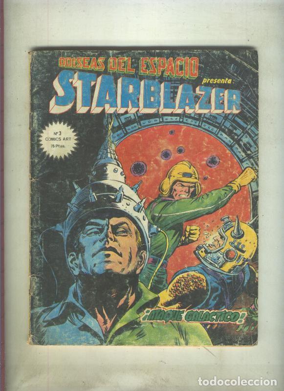 Comics: Starblazer numero 03: Ataque galactico Omega (numerado 3 en trasera) - Varios