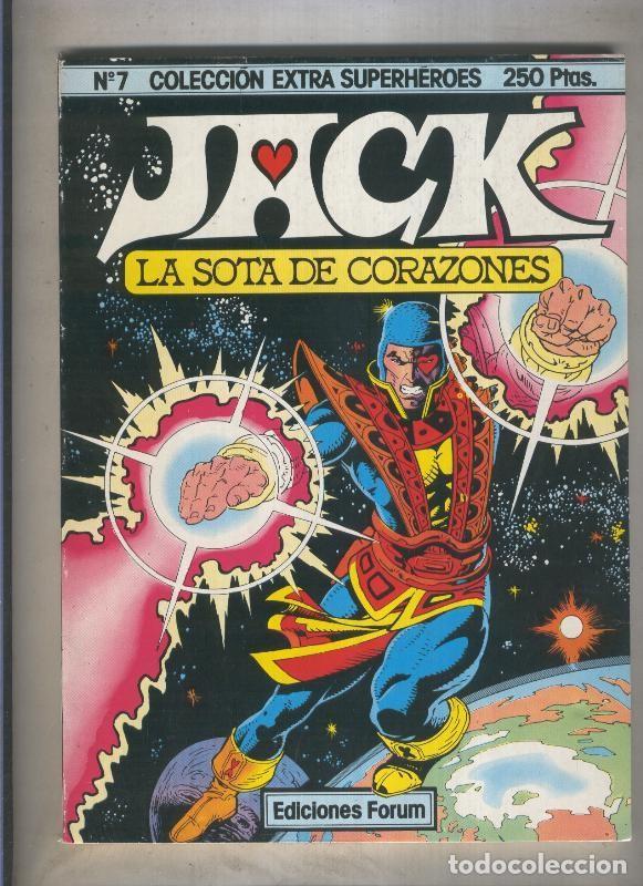 C&oacute;mics: Extra Super Heroes numero 07: Jack la sota de corazones - Bill Mantlo-George Freeman