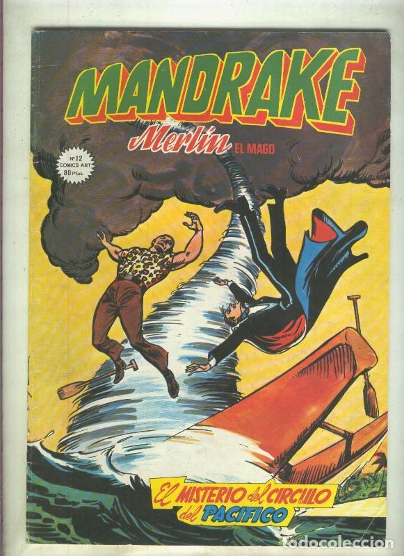 Comics: Mandrake el mago numero 12 (numerado 1 en trasera) - Lee Falk-Phil Davis