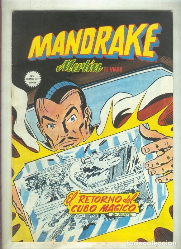 Comics: Mandrake el Mago numero 07 (numerado 1 en trasera) - Lee Falk-Phil Davis