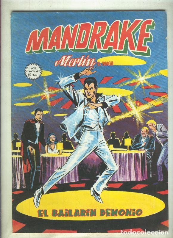 Comics: Mandrake el mago numero 16 (numerado 1 en trasera) - Lee Falk-Phil Davis
