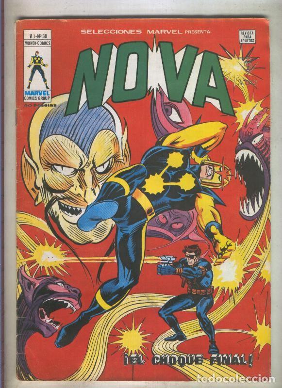 C&oacute;mics: Selecciones Marvel numero 38: Nova (numerado 1 en trasera) - Varios - Foto 1
