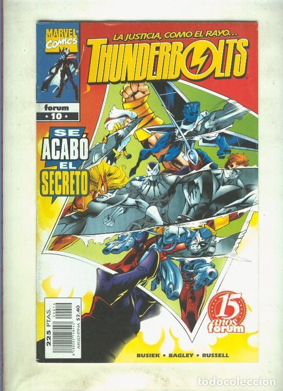 Comics: Thunderbolts volumen 1 numero 10: Recompensa de heroes - Kurt Busiek