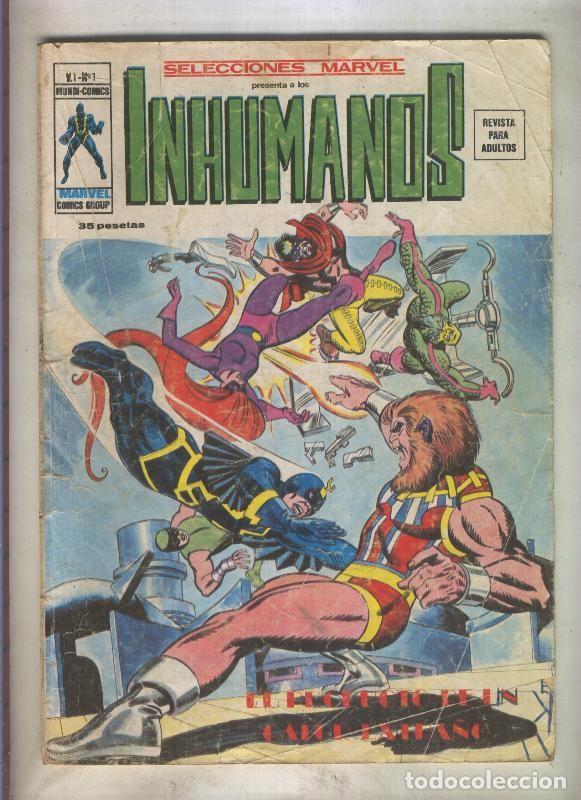 C&oacute;mics: Selecciones Marvel numero 01: Inhumanos - Varios - Foto 1