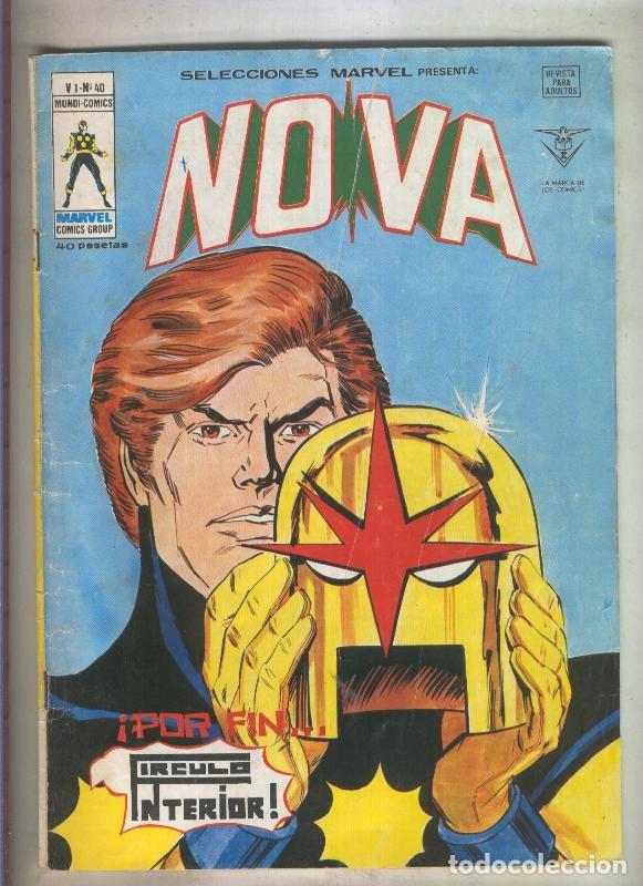 C&oacute;mics: Selecciones Marvel numero 40: Nova (numerado 3 en trasera) - Varios - Foto 1