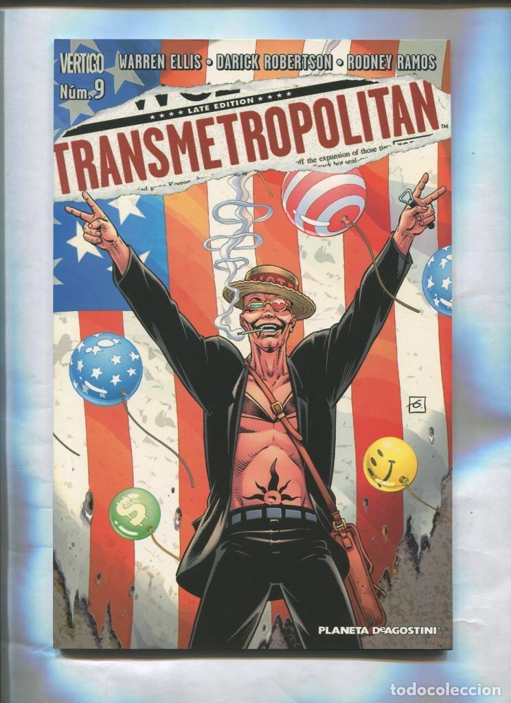 C&oacute;mics: Vertigo: Transmetropolitan numero 09 - Warren Ellis-Darick Robertson