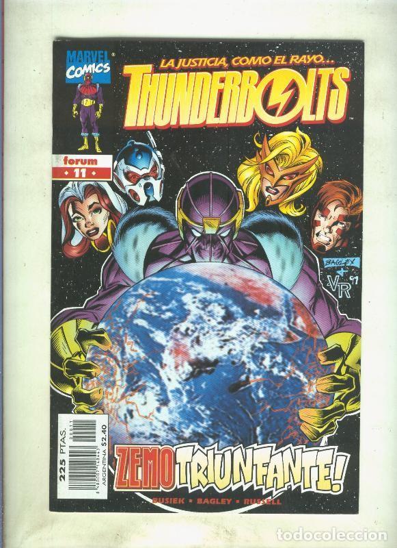 Comics: Thunderbolts volumen 1 numero 11 (subrayado parte del credito) - Kurt Busiek