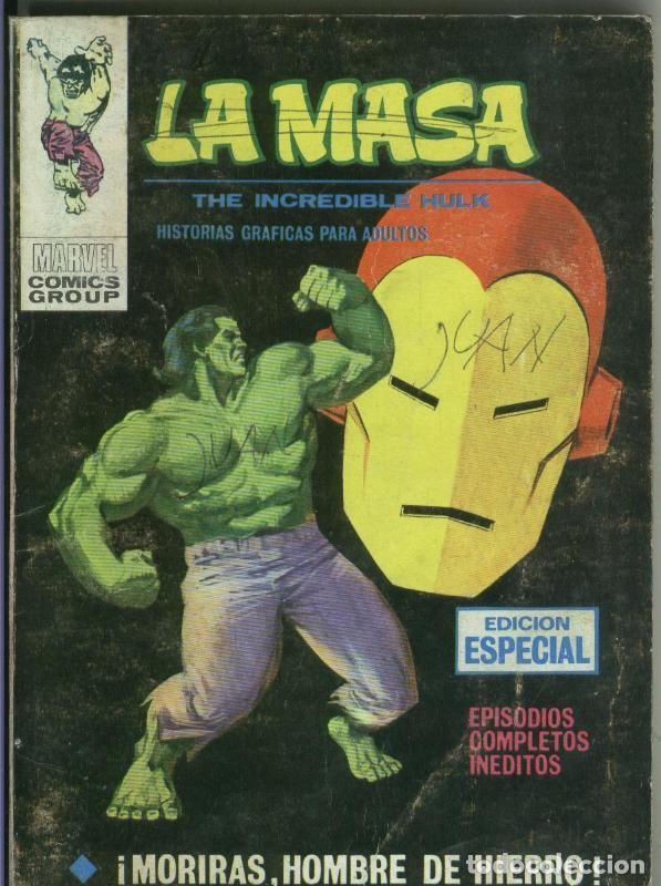 C&oacute;mics: La Masa carton numero 14: Moriras, hombre de hierro - Varios - Foto 1