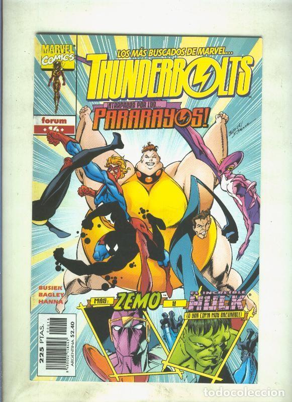 Comics: Thunderbolts volumen 1 numero 16 (subrayado parte del credito) - Kurt Busiek