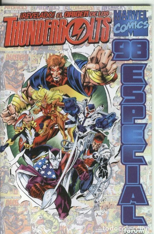 C&oacute;mics: Thunderbolts especial 1998 (subrayado parte del credito) - Kurt Busiek