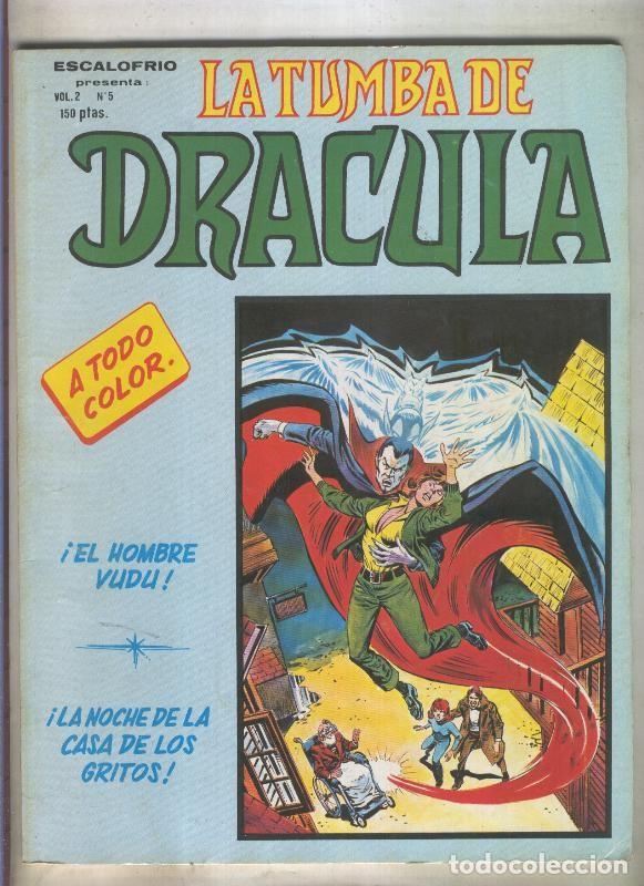 C&oacute;mics: La Tumba de Dracula-Mundicomic: volumen 2 numero 5 (numerado 2 en trasera) - Varios