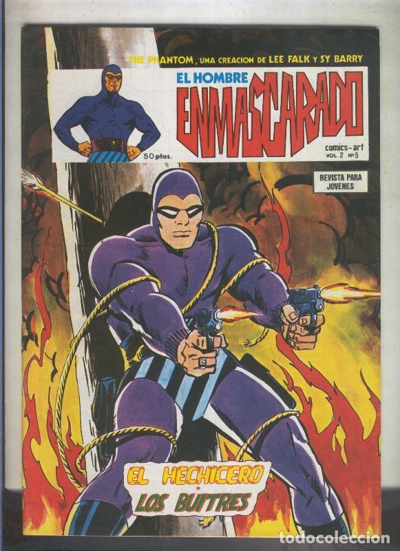 C&oacute;mics: El Hombre Enmascarado volumen 2 numero 05 (numerado 3 en trasera) - Varios