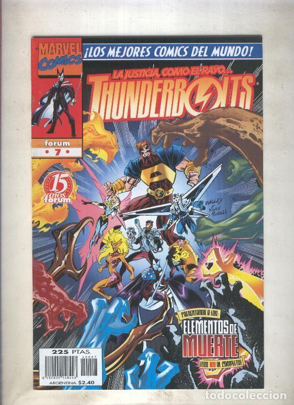 Comics: Thunderbolts volumen 1 numero 07 (subrayado parte del credito) - Kurt Busiek