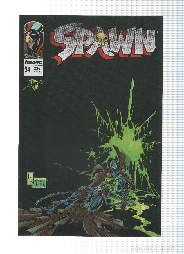 C&oacute;mics: SPAWN, Volumen 1 Numero 24: Maldito (World Comics) - Todd McFarlane - Foto 1