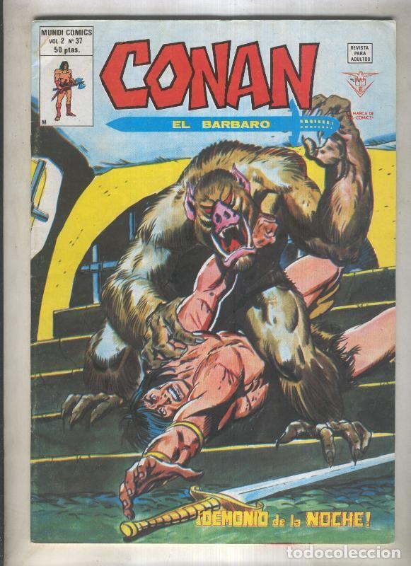 C&oacute;mics: Conan el Barbaro volumen 2 numero 37 (numerado 5 en trasera) - Varios - Foto 1