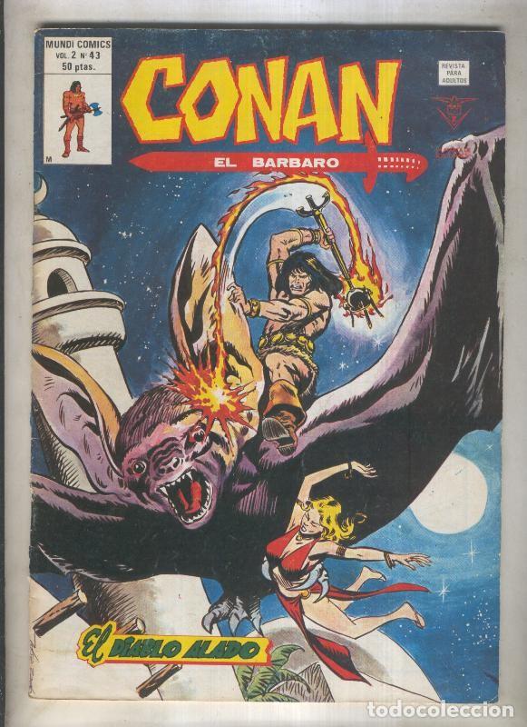 C&oacute;mics: Conan el Barbaro volumen 2 numero 43 (numerado 2 en trasera) - Varios - Foto 1