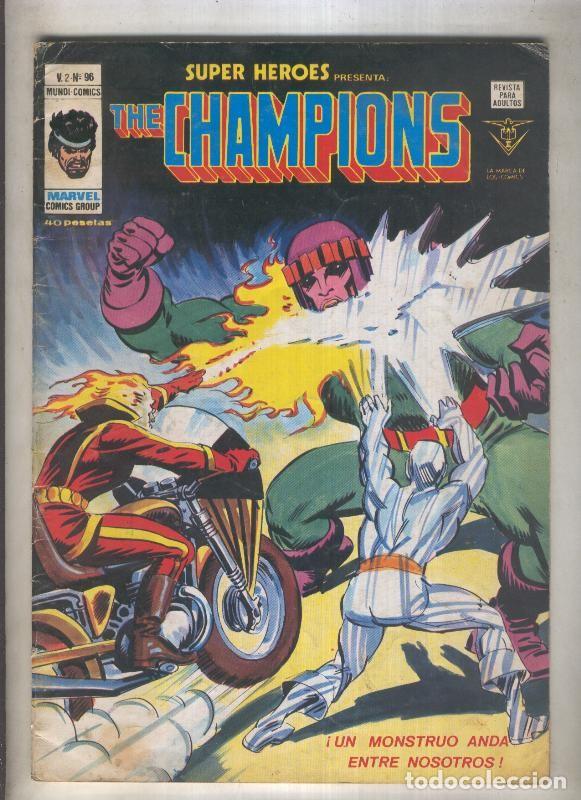 C&oacute;mics: Super Heroes volumen 2 numero 096: The Champions - Varios - Foto 1