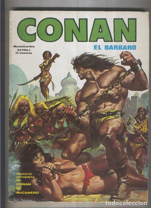 C&oacute;mics: Antologia del comic extra Conan el Bucanero (numerado 4 en trasera) - John Buscema-Roy Thomas - Foto 1