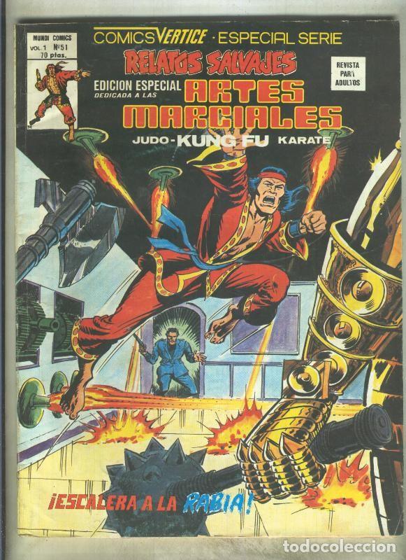Comics: Artes Marciales numero 51 (numerado 1 en trasera) - Varios