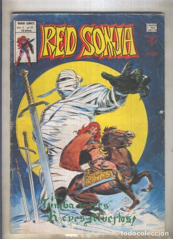 C&oacute;mics: Red Sonja numero 11 (numerado 2 en trasera) - Roy Thomas-Frank Thorne - Foto 1