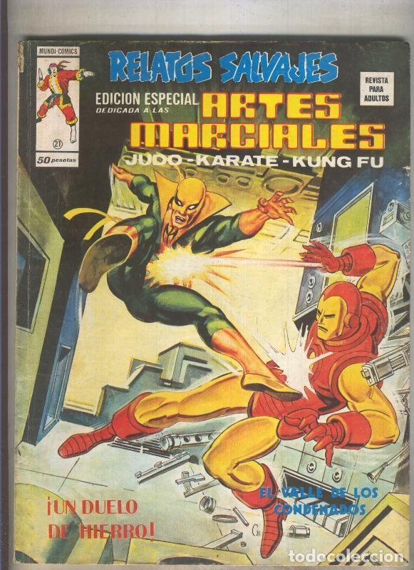 Comics: Artes Marciales numero 21 (numerado 3 en trasera) - Chris Claremont