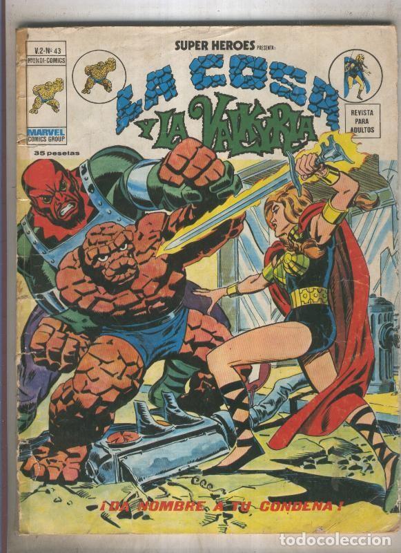 C&oacute;mics: SUPER HEROES numero 043: LA COSA - VARIOS - Foto 1