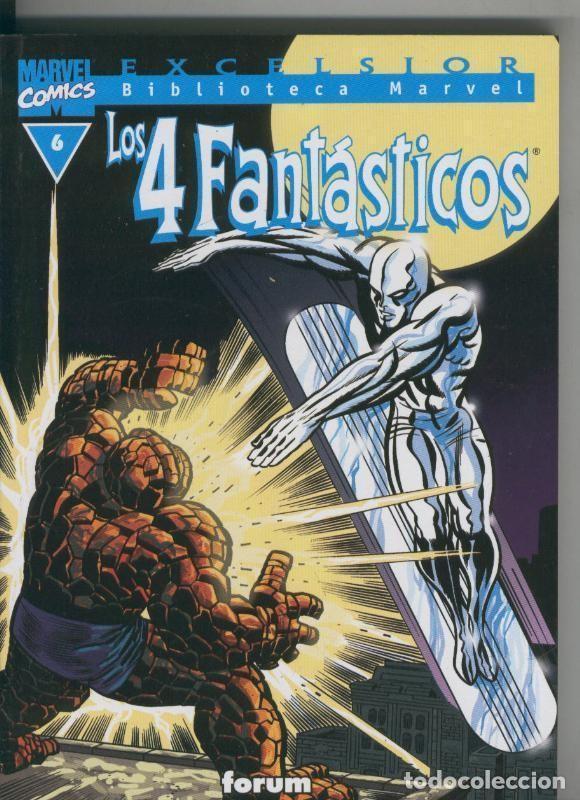 C&oacute;mics: Biblioteca Marvel Excelsior : Los 4 Fantasticos numero 06 - Jack Kirby-John Buscema.John Byrne, etc
