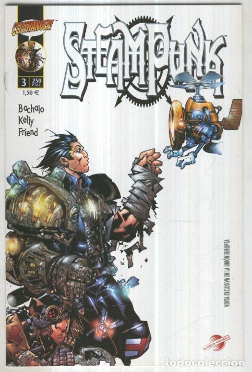 C&oacute;mics: STEAMPUNK Vol.1 No.03: 100 Dragones (World Comics 2001) - Joe Kelly