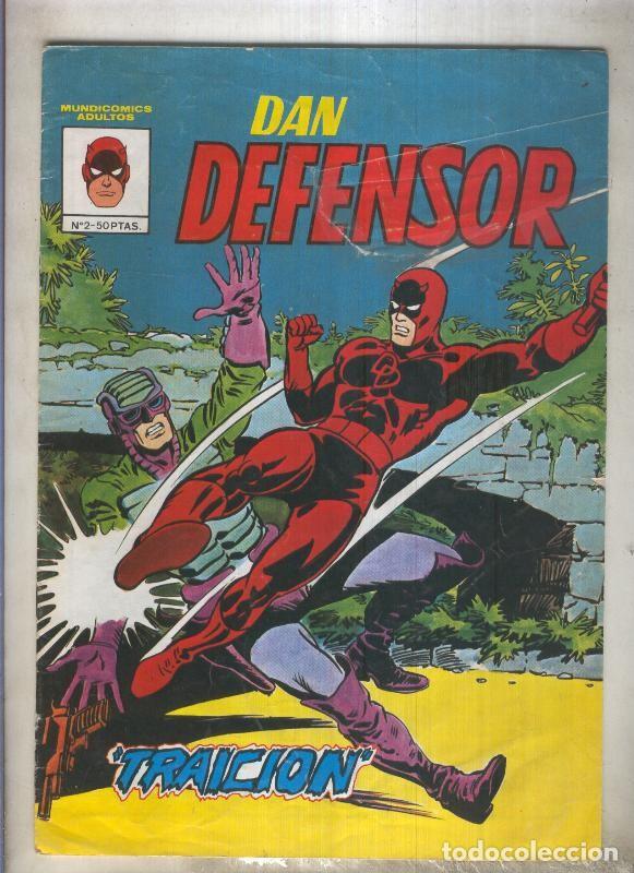 C&oacute;mics: Dan Defensor (Daredevil) de Mundicomics numero 2 (numerado 2 en trasera) - Varios - Foto 1