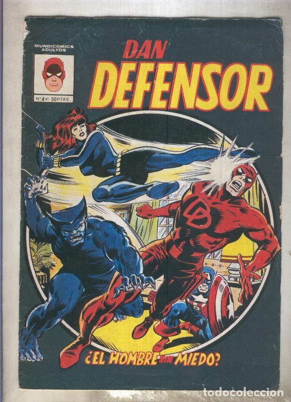 C&oacute;mics: Dan Defensor (Daredevil) de Mundicomics numero 4 (numerado 2 en trasera) - Varios - Foto 1