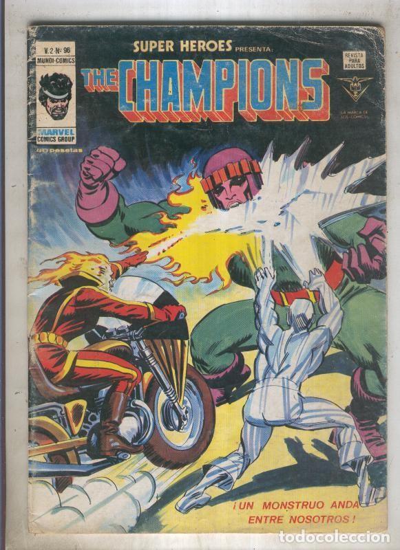 Comics: SUPER HEROES numero 096: THE CHAMPIONS (1contraportada) - VARIOS