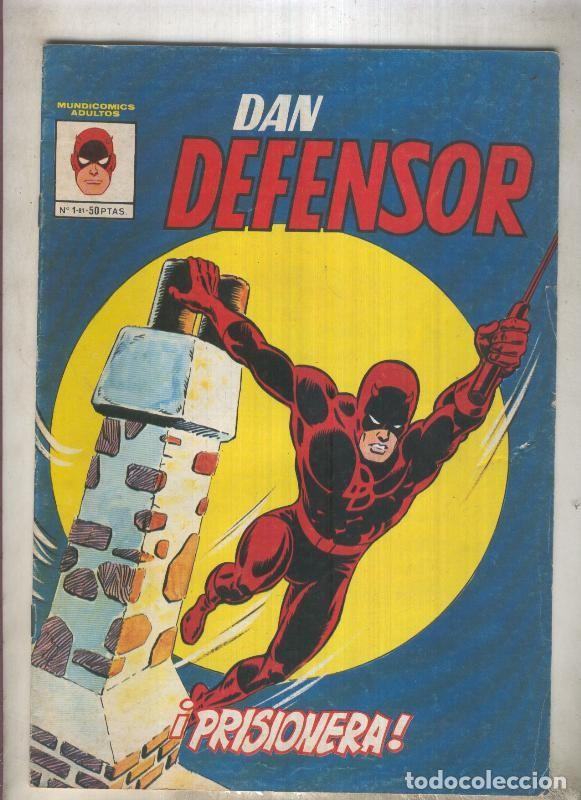 C&oacute;mics: Dan Defensor (Daredevil) de Mundicomics numero 1 (numerado 1 en trasera) - Varios - Foto 1