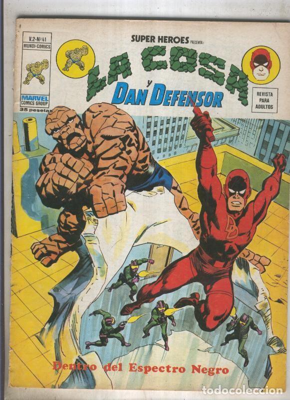 C&oacute;mics: SUPER HEROES numero 041: LA COSA - VARIOS - Foto 1