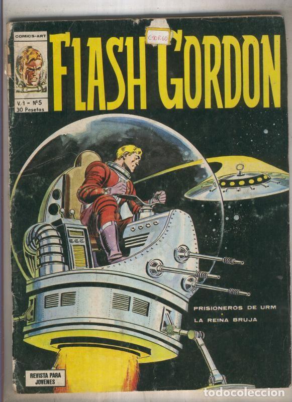 C&oacute;mics: FLASH GORDON Volumen 1 Numero 05 (numerado 1 en trasera) - VARIOS - Foto 1