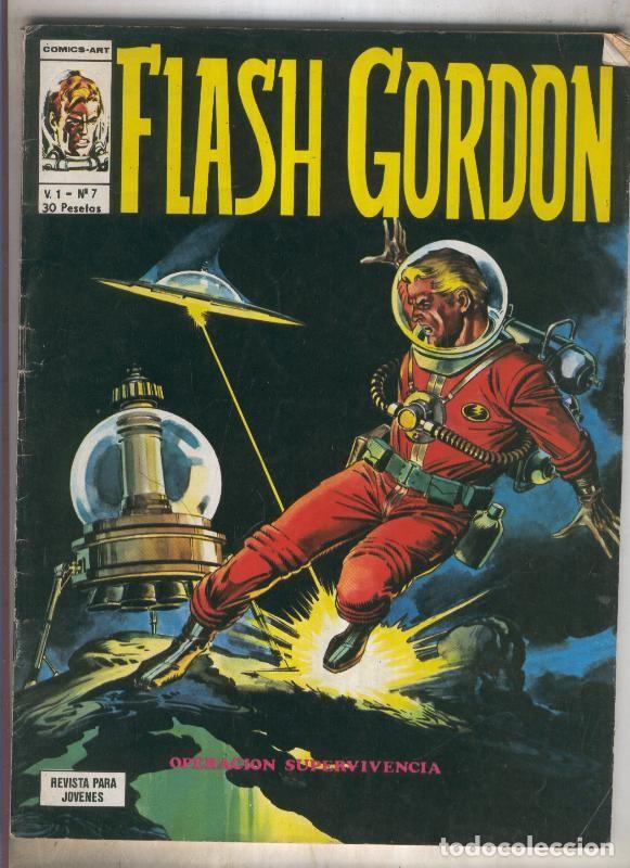C&oacute;mics: FLASH GORDON Volumen 1 Numero 07 (numerado 3 en trasera) - VARIOS - Foto 1