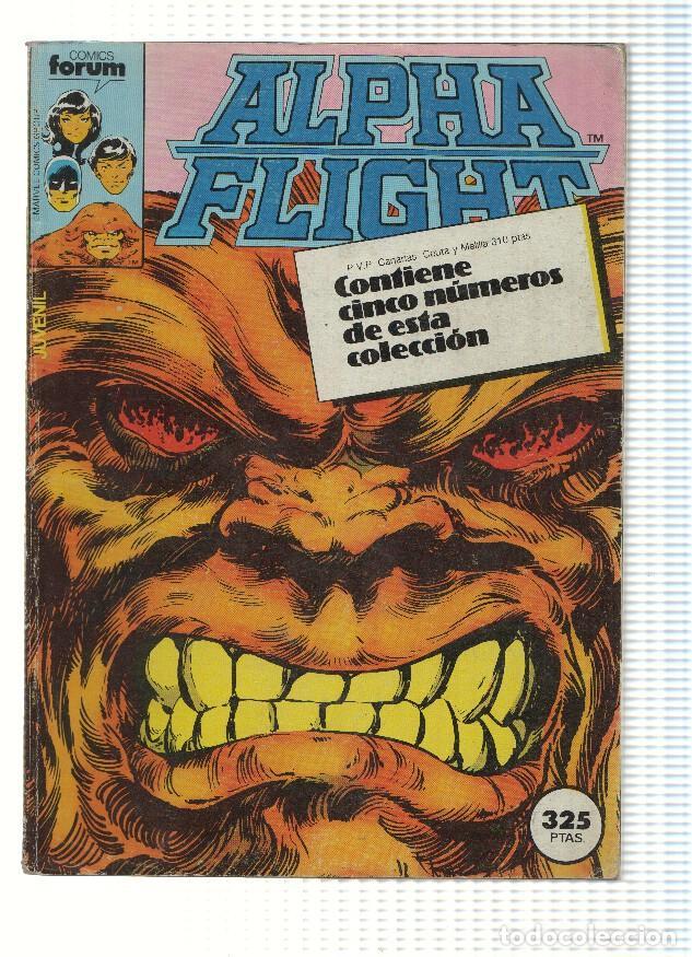 C&oacute;mics: ALPHA FLIGHT: Retapado Numeros 6,7,8,9 y 10. - Varios - Foto 1
