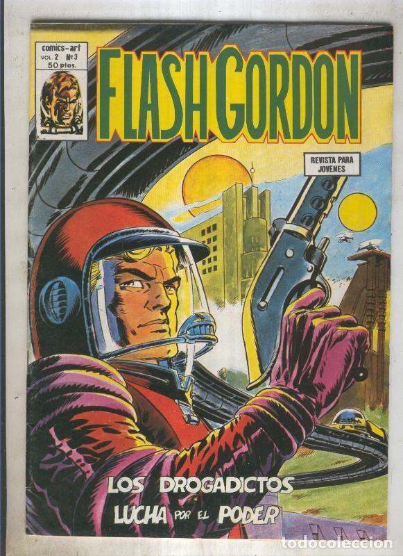 C&oacute;mics: FLASH GORDON Volumen 2 Numero 03 (numerado 3 en trasera) - VARIOS - Foto 1