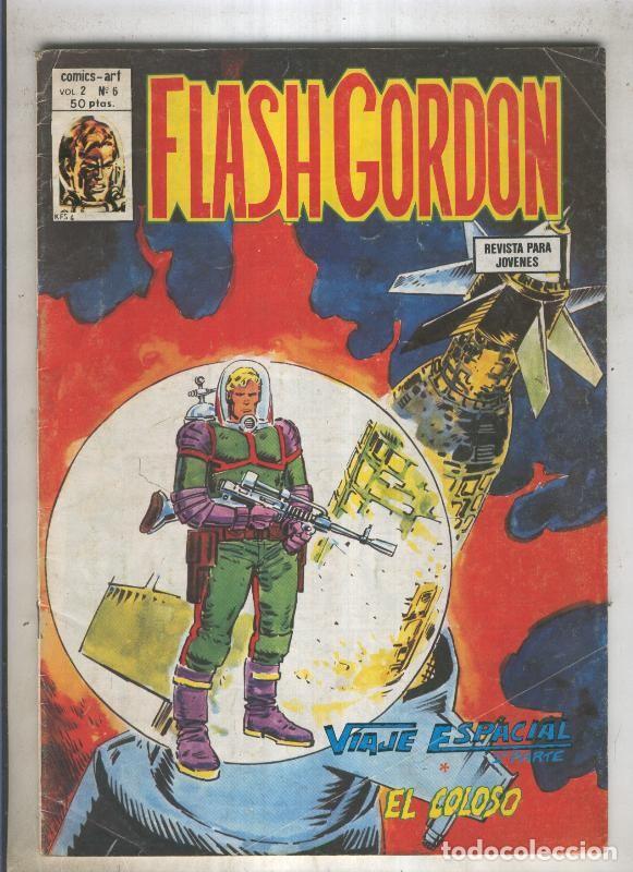 C&oacute;mics: FLASH GORDON Volumen 2 Numero 06 (numerado 1 en trasera) - VARIOS - Foto 1