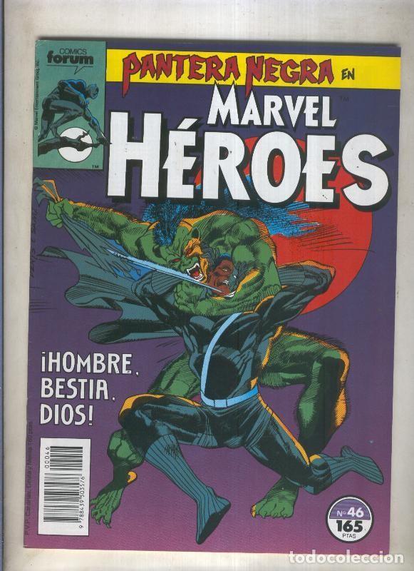 C&oacute;mics: Marvel Heroes numero 46: Pantera Negra (numerado 2 en trasera) - Varios - Foto 1