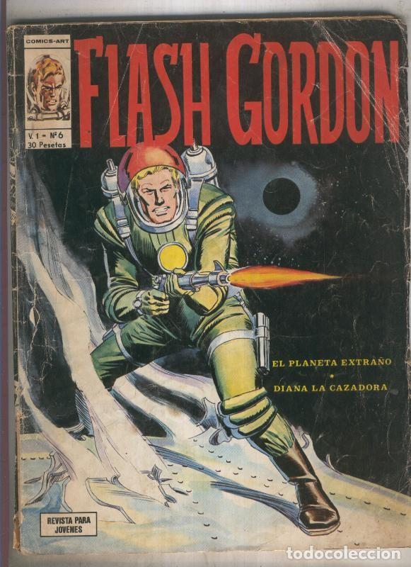 C&oacute;mics: FLASH GORDON Volumen 1 Numero 06 (numerado 1 en trasera) - VARIOS - Foto 1